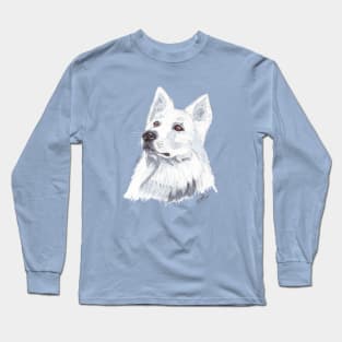 WHITE SWISS SHEPHERD DOG Long Sleeve T-Shirt